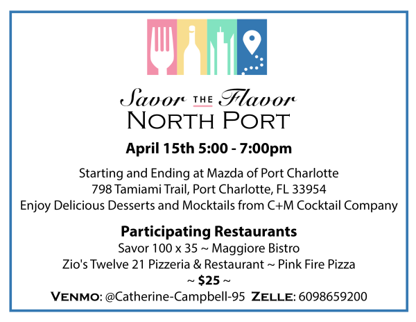 2025 04 08 Savor The Flavor Np Flyer
